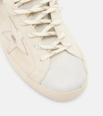 Sneakers Super-Star aus Veloursleder und Shearling | Golden Goose