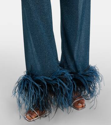 Lumière Plumage wide-leg pants | Oséree