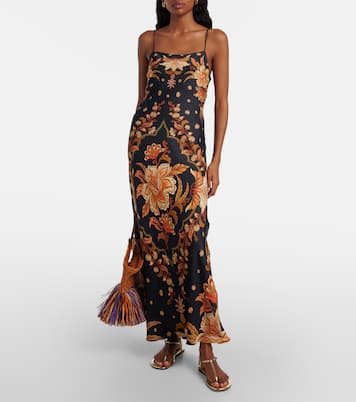 Montecarlo metallic leather thong sandals | Paris Texas