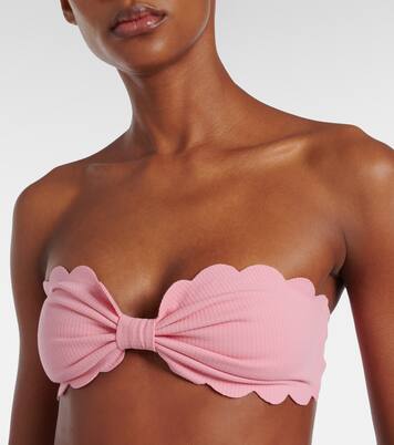 Antibes scalloped bikini top | Marysia