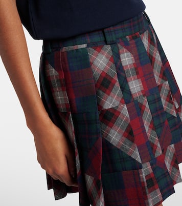 Minirock aus Schurwolle | Miu Miu