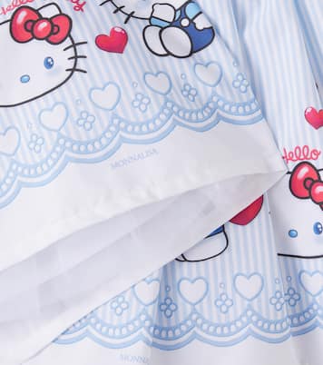 x Hello Kitty striped cotton skirt | Monnalisa