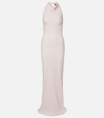 Robe longue en satin | Rotate