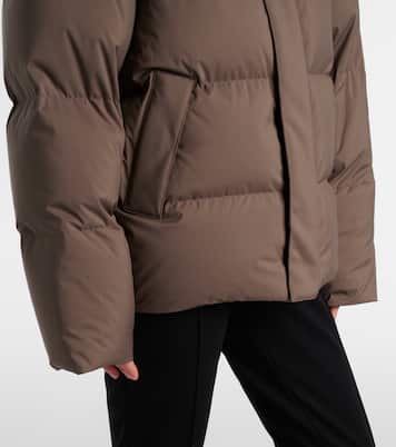 Technical canvas down jacket | Saint Laurent