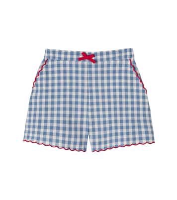 Gingham cotton shorts | Pepa London