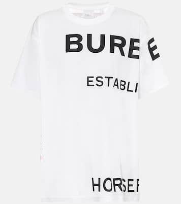 T-shirt in cotone con stampa | Burberry