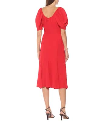 Vestido midi de crepé | Marni