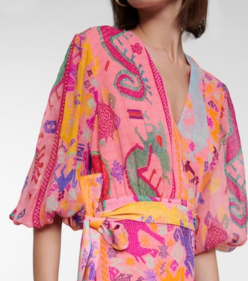 Robe midi imprimée en soie | Etro