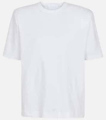 Camiseta de punto fino de algodón | Wardrobe.NYC