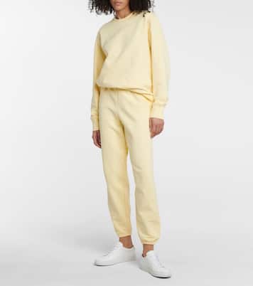 Cotton jersey sweatpants | Tory Sport