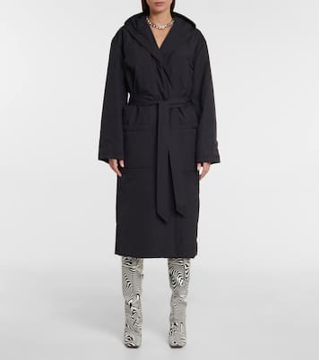 Zebra-print over-the-knee boots | Vetements