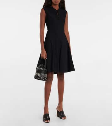 Miniabito in maglia con cappuccio | Alaïa