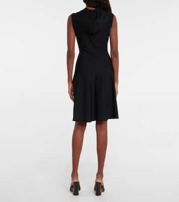 Miniabito in maglia con cappuccio | Alaïa