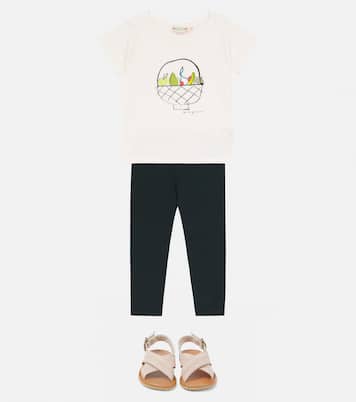 T-shirt in cotone con stampa | Bonpoint