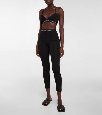 Bralette Marcy in jersey con logo | Khaite