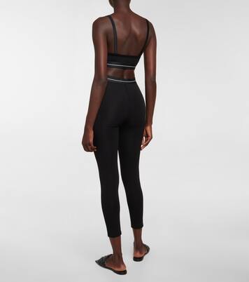 Bralette Marcy in jersey con logo | Khaite