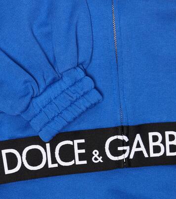 Sudadera de jersey de algodón con capucha | Dolce&Gabbana Kids