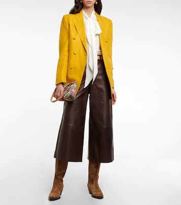 Jupe-culotte en cuir | Etro