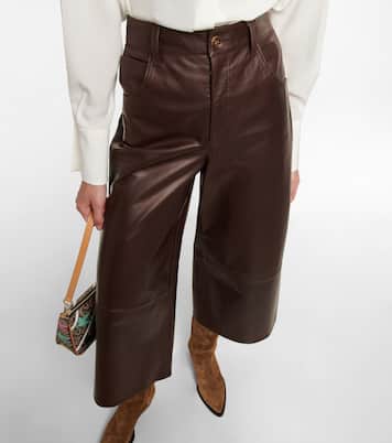 Jupe-culotte en cuir | Etro