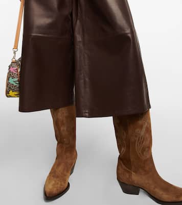 Jupe-culotte en cuir | Etro