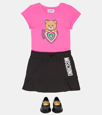 Mocassins en cuir | Moschino Kids