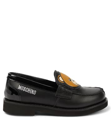 Mocassins en cuir | Moschino Kids