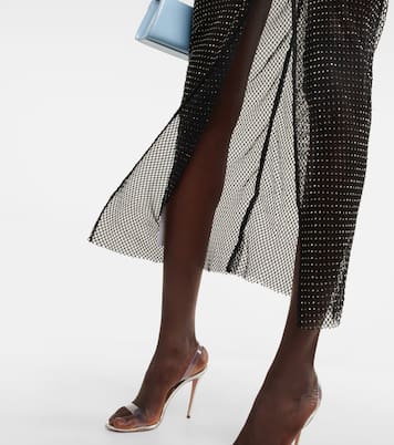 Embellished net dress | Self-Portrait