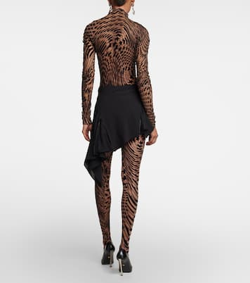 Mini-jupe asymétrique | Mugler