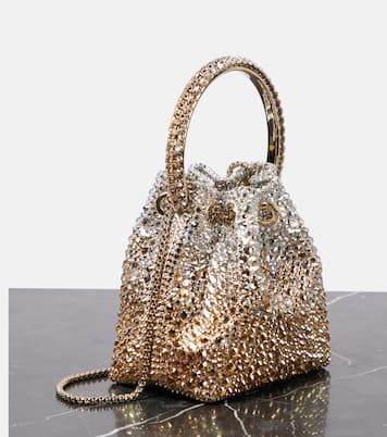 Secchiello Bon Bon con cristalli | Jimmy Choo