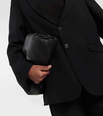 Oversized single-breasted wool blazer | Wardrobe.NYC