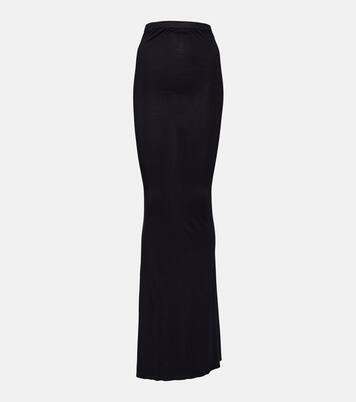 Lilies - Gonna lunga Slip in jersey | Rick Owens