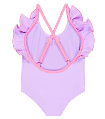 Baby Medusa ruffle-trimmed swimsuit | Versace Kids