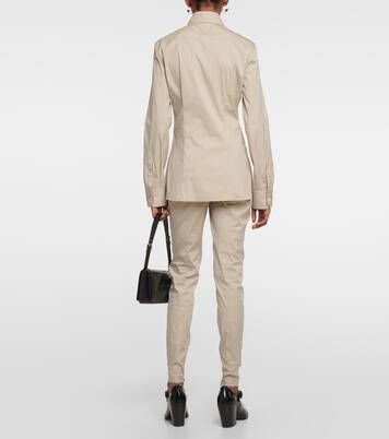 Camicia in popeline di misto cotone | Prada