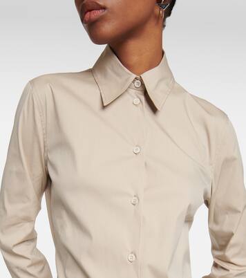Camicia in popeline di misto cotone | Prada