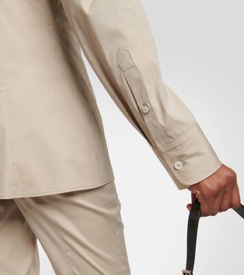 Camicia in popeline di misto cotone | Prada