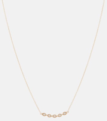 Collier en or 14 ct et diamants | Sydney Evan