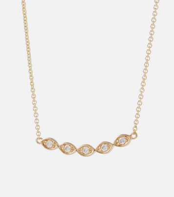 Collier en or 14 ct et diamants | Sydney Evan