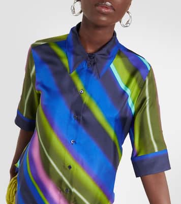 Bluse aus Seiden-Twill | Dorothee Schumacher