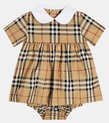 Bebé - vestido y braga con Burberry Check | Burberry Kids