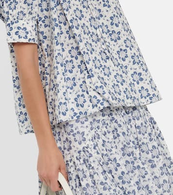 Floral cotton top | Polo Ralph Lauren