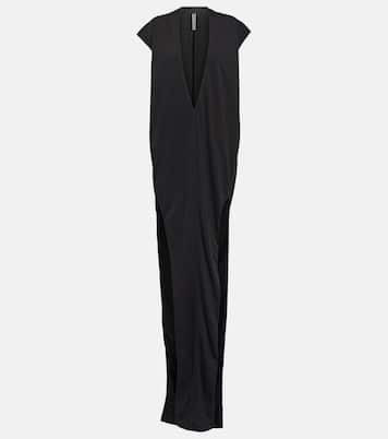 Robe longue Arrowhead en coton | Rick Owens