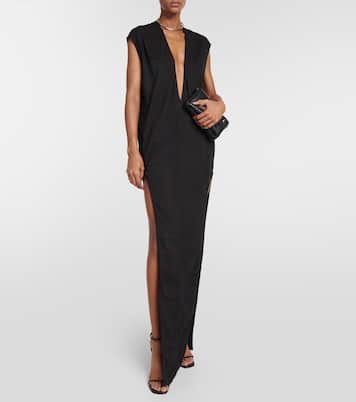 Robe longue Arrowhead en coton | Rick Owens