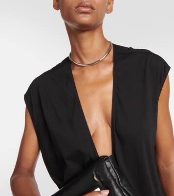 Robe longue Arrowhead en coton | Rick Owens