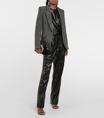Pantaloni regular Brina in similpelle | Marant Etoile