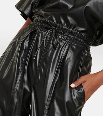 Pantaloni regular Brina in similpelle | Marant Etoile