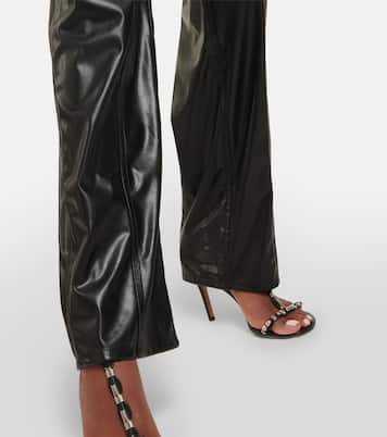 Pantaloni regular Brina in similpelle | Marant Etoile
