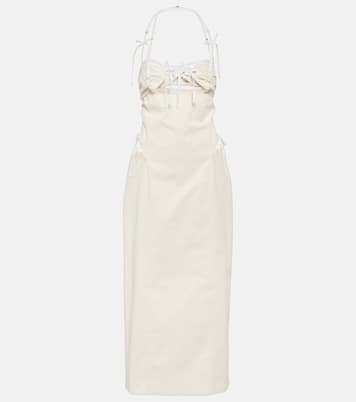 Vestido midi La Robe Ruban de mezcla de algodón | Jacquemus