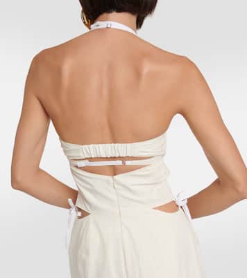 Vestido midi La Robe Ruban de mezcla de algodón | Jacquemus