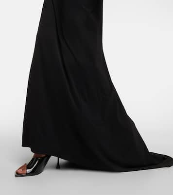 Floral-appliqué maxi skirt | Magda Butrym