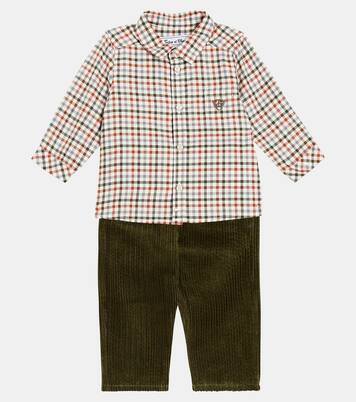 Baby cotton jersey shirt and pants set | Tartine et Chocolat
